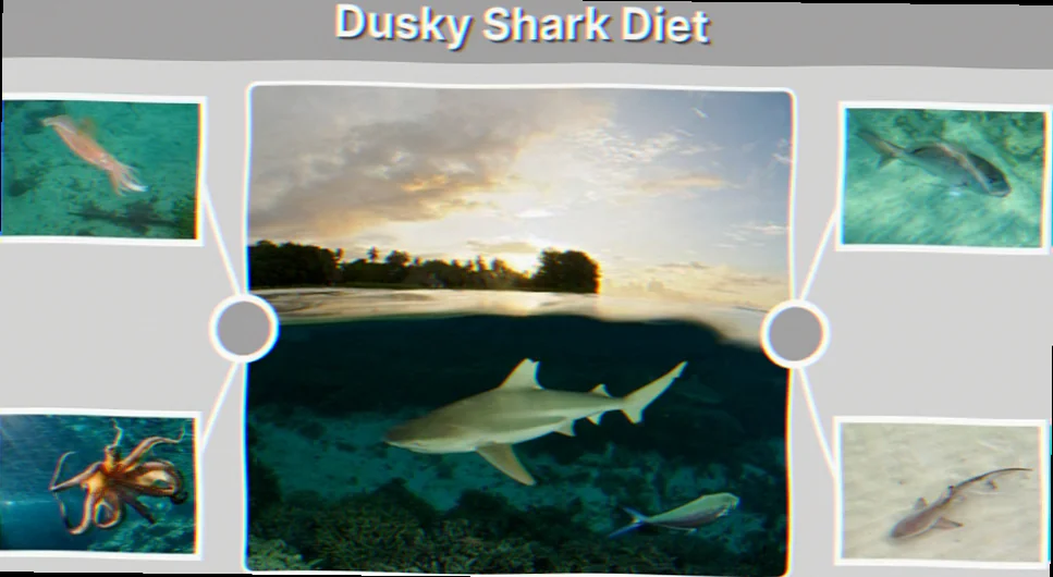 Dusky whaler shark diet composition analysis
