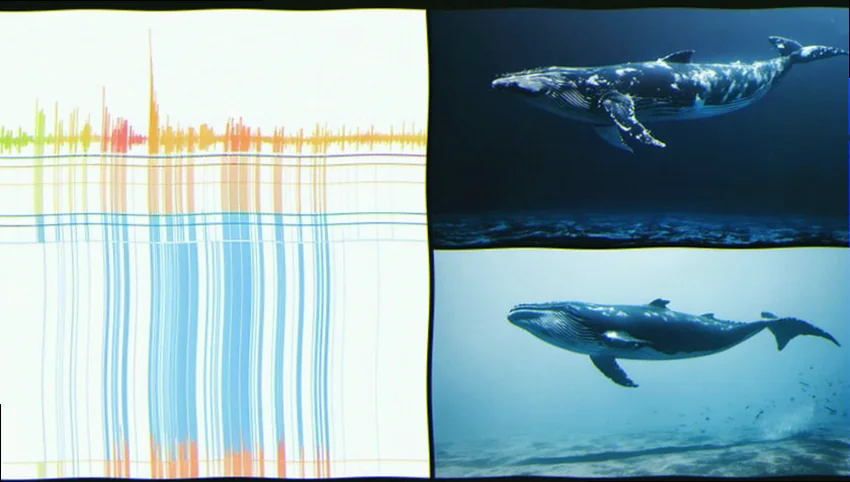 Geographe bay blue whale acoustic patterns